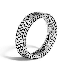 John Hardy Dot Hinged Silver Cuff Bracelet